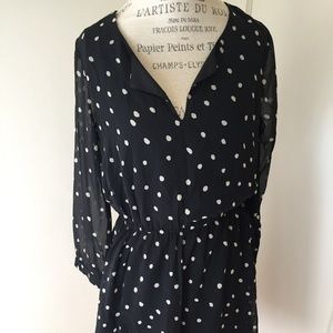 BAR III polka dot dress size M